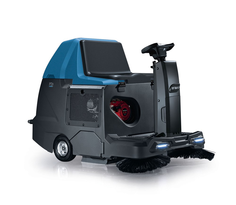 Fimap Fsr Hybrid Ride-On Sweeper ( Battery and Gasoline )